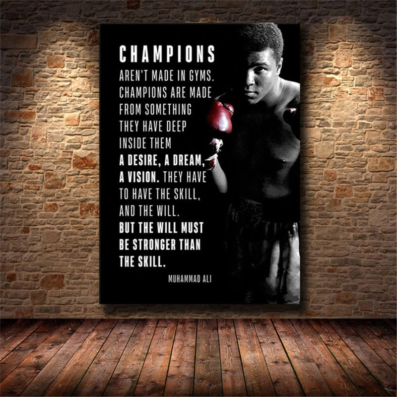 

Motivational Quotes Canvas Painting Inspirational Success Quote Posters Prints Figure Wall Art Picture for Living Room Cuadros