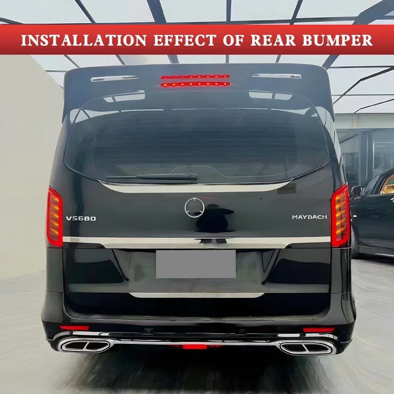 Пена AMG-стильная для Mercedes Benz Vito W447 V-klase karosseries-комплект V260 VITO Nutzfahrzeug-обновленный