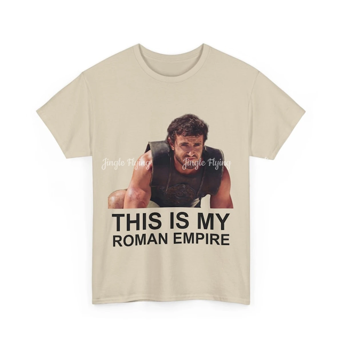 Рубашка This Is My Roman Empire Paul Mescal As Lucius Футболка унисекс премиум-класса