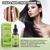 rosemary mint scalp hair strengthening essence thick long hair growing split end care products anti loss growth essential oil