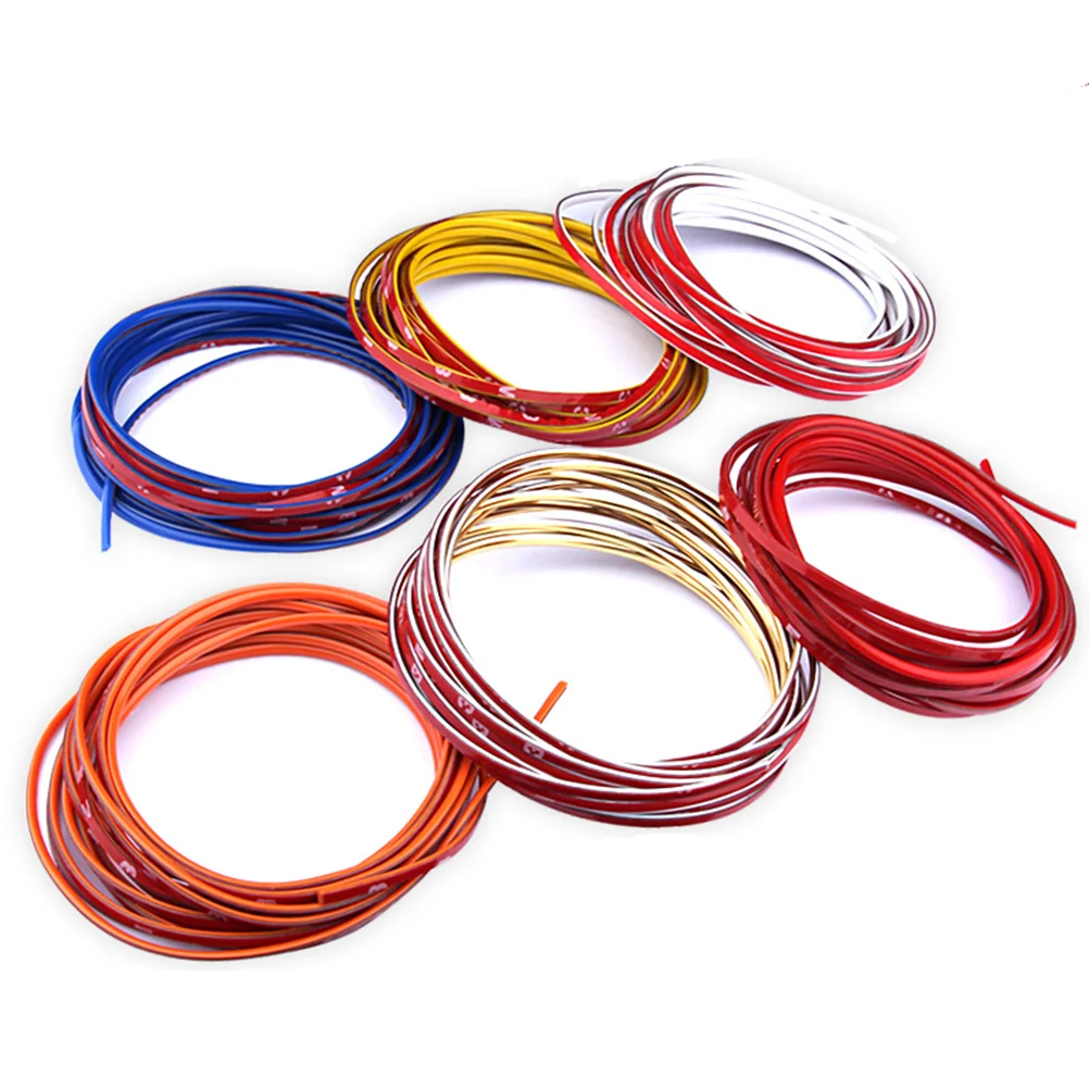 4 мм суперэластичное украшение автомобиля молдинговая декоративная полоса