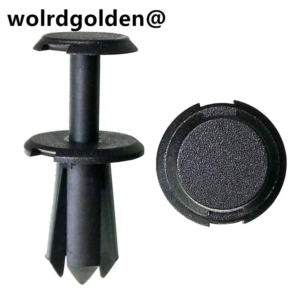 

Worldgolden, 100 шт., автомобильный зажим, кронштейн для задней оси, Направляющая Пластина для резервуара для воды, крепление для воздуховода для benz A0009919440 0009919440