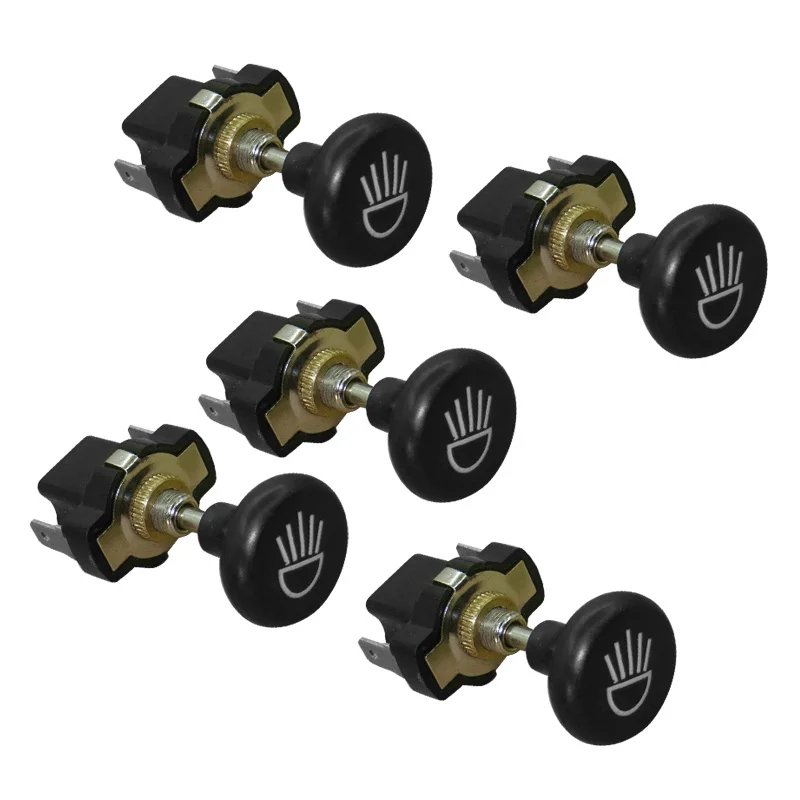 

12V 5Pcs Headlight Push Pull Light Switch Fit for Yamaha Golf Cart Club Car Accessories