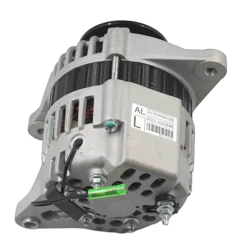 Фото Генератор CHKJ12V 40A 17525-64011 19836-77200, совместимый с двигателями Yanmar 3TN100L, 3TN84L, 3TN84TL, 3TNE68, 3TNE82A №2