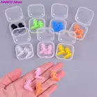 Затычки для ушей Мягкие Водонепроницаемые, с защитой от шума, силиконовые ушные затычки для плавания, для взрослых, детей, плавания и дайвинга, 2 шт.