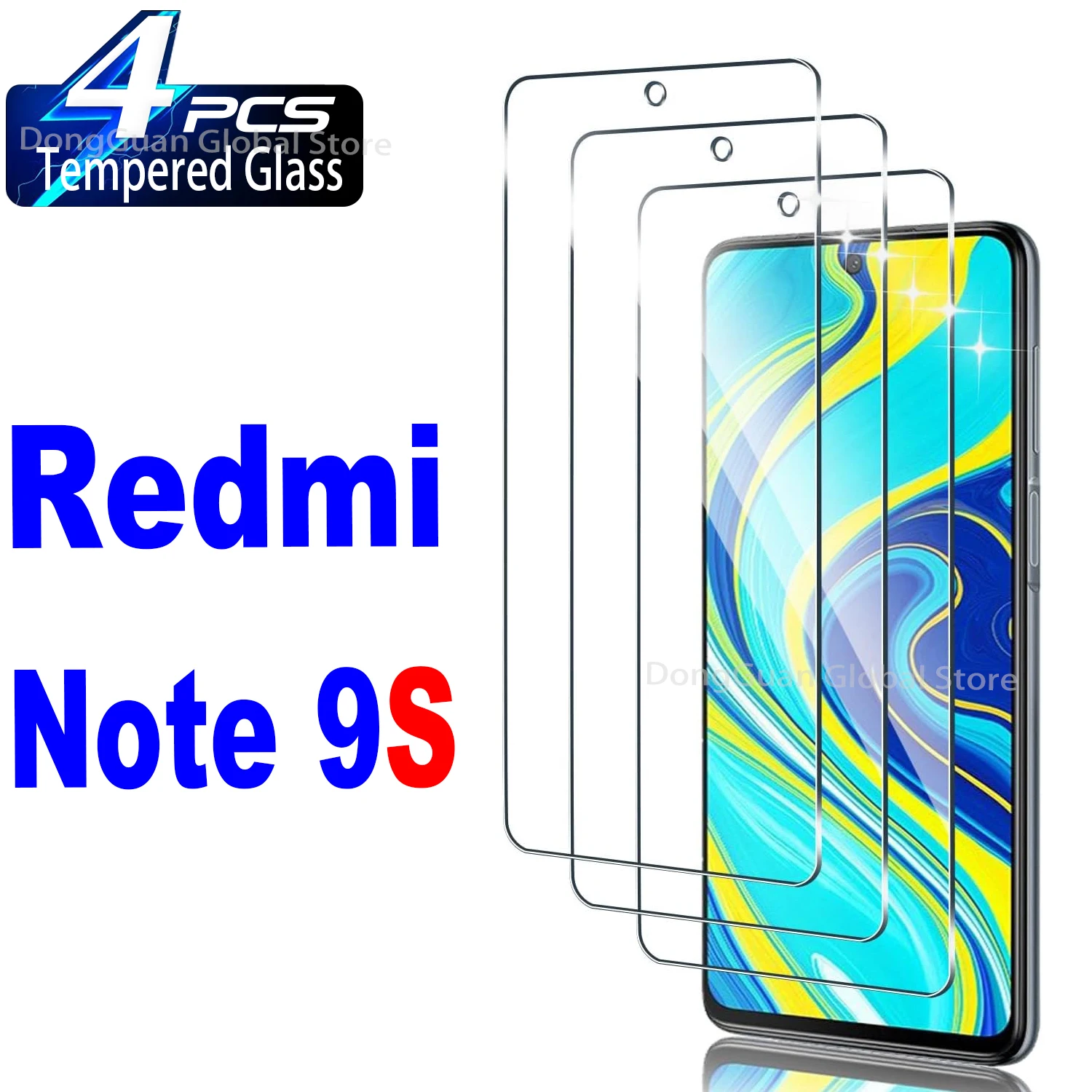 Защитная пленка для экрана из закаленного стекла Xiaomi Redmi Note 9s