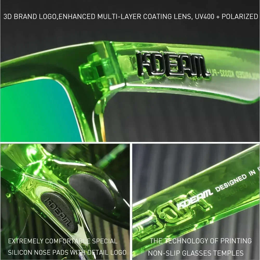 Лидер продаж KD332 Plus обновленные солнцезащитные очки большого размера с