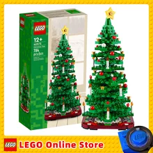 LEGO 크리스마스 트리 빌딩 키트, 12 세 이상 어린이용 휴일 블록 장난감, 새해 크리스마스 선물 40573, 476 개