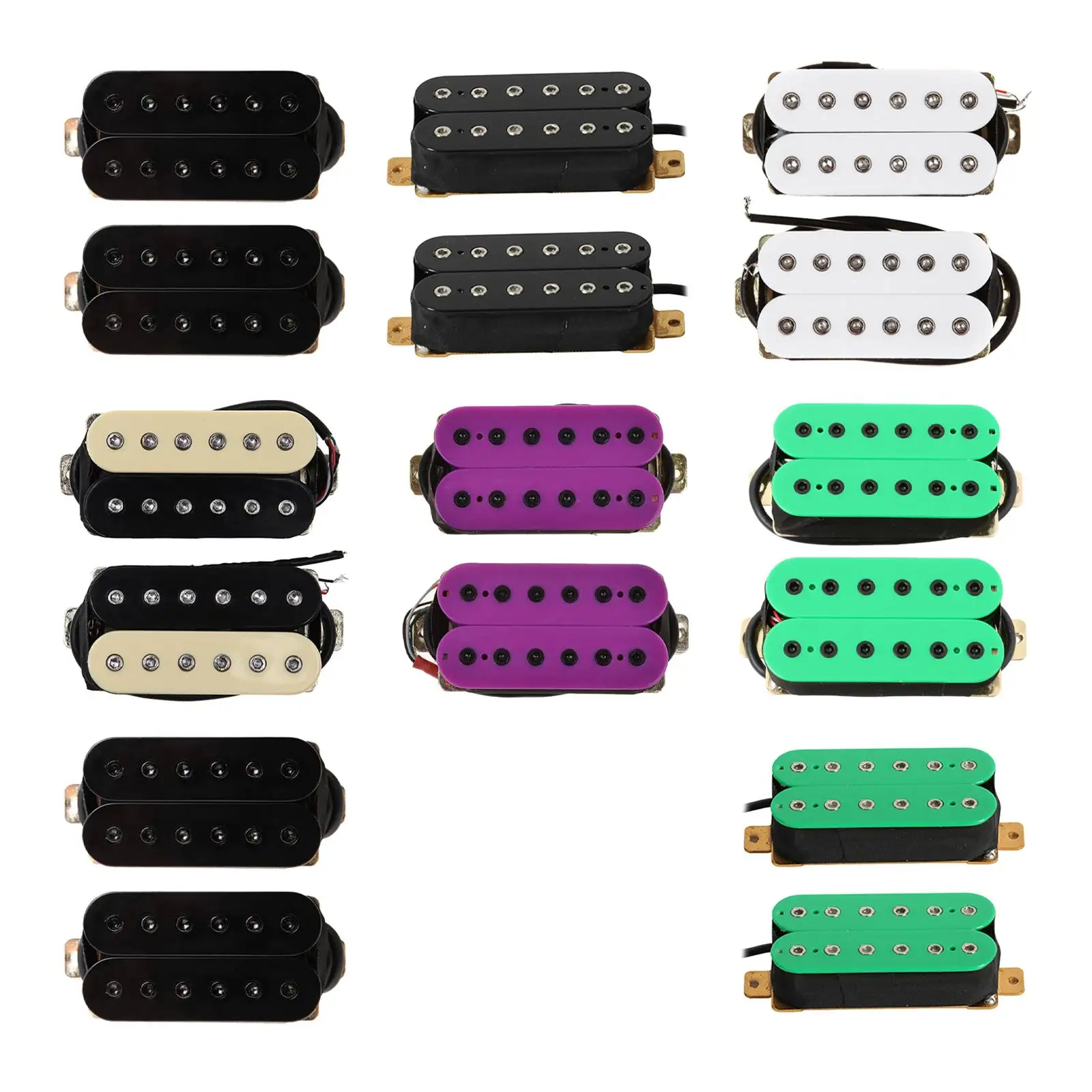 

2x Guitar Pickup Double Coil for Electric Guitar Instrument DIY Luthier