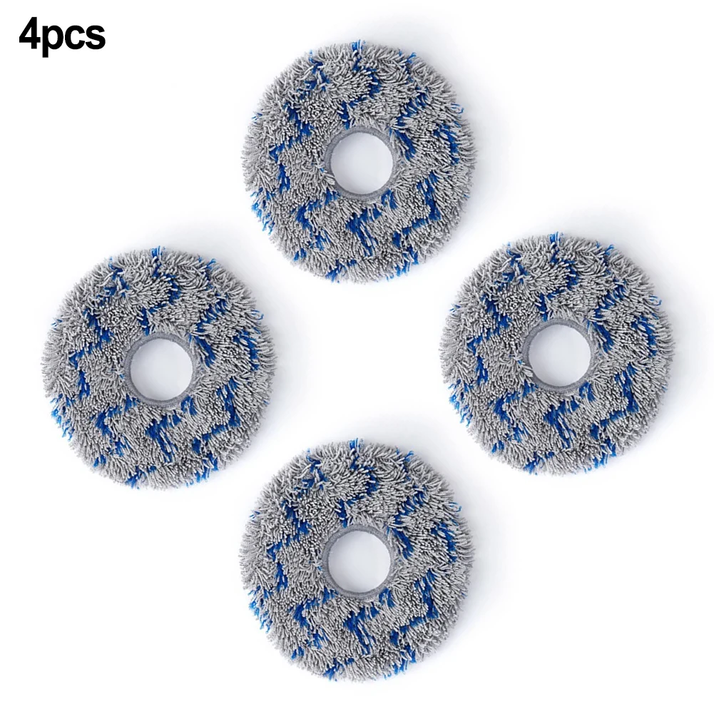4PCS Mop Cloth Rag Pad For Ecovacs For Deebot X1 TURBO OMNI Vacuum Cleaner Accessories Household Cleaning Tools Spare Parts