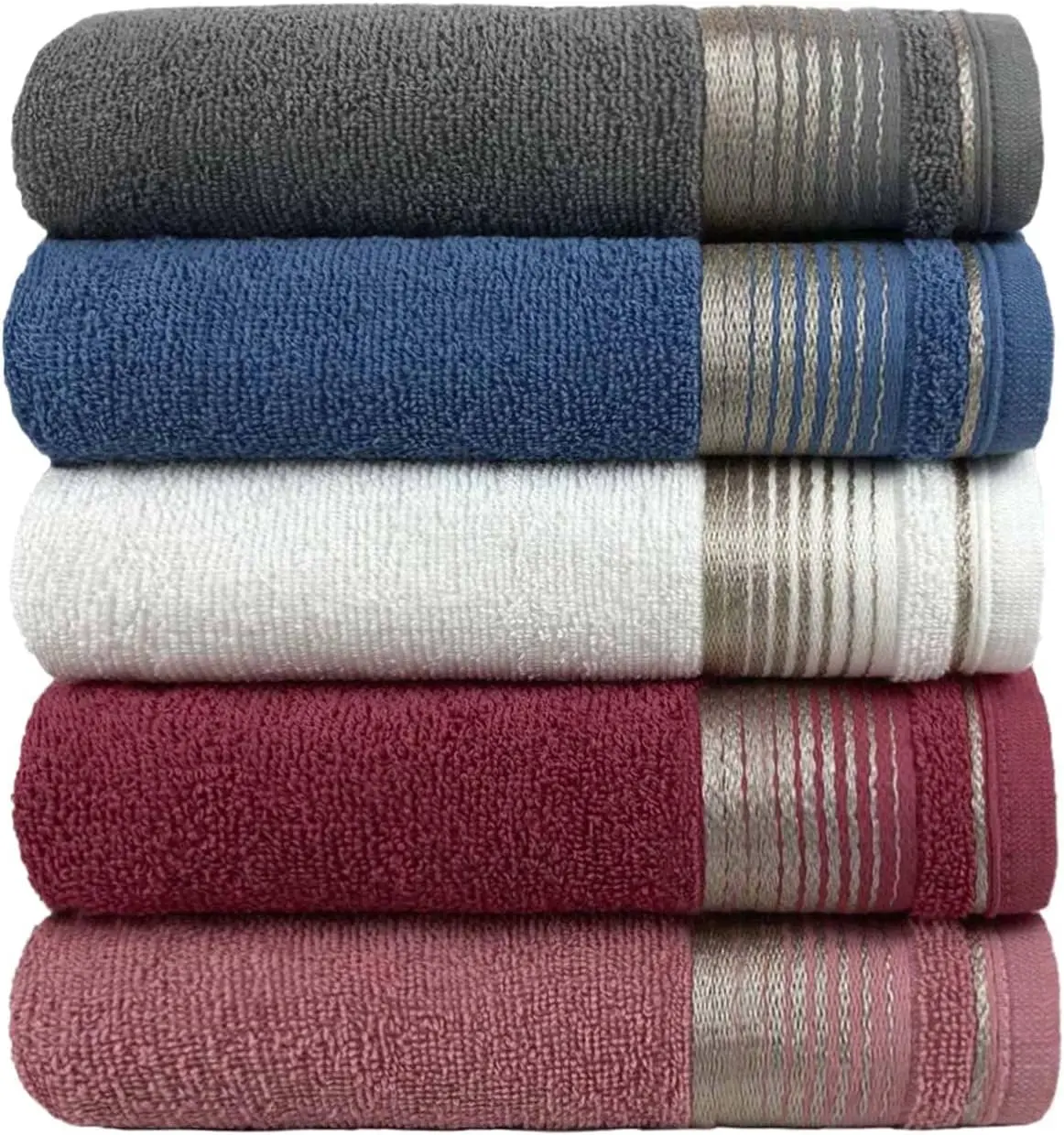 

Kit 5 Toalhas Banhão Gigante Berlim - 75x150cm - (Variadas)