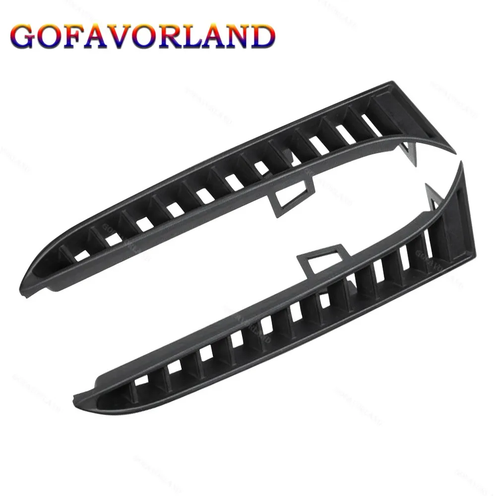 

51118056599 51118056600 пара передний левый правый бампер, входная решетка, черный пластик для BMW F80 F82 2012 2013 2014 2015