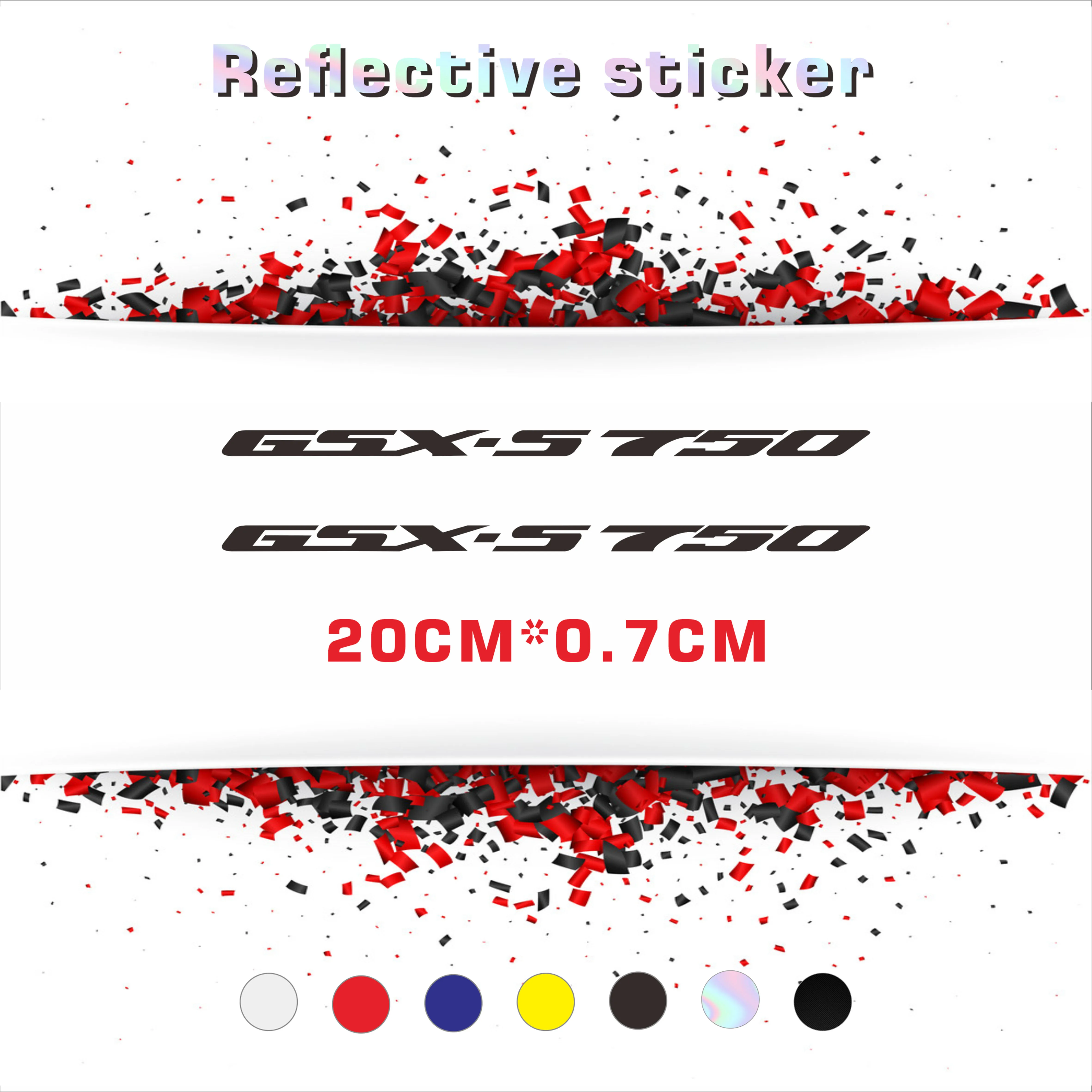 

8-дюймовая Светоотражающая наклейка, наклейка на мотоцикл и автомобиль, наклейка на колеса, наклейка на 2023750 год