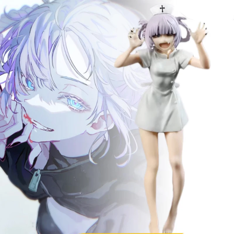 

18cm Call Of The Night Anime Figure Vampire Nanakusa Nazuna Nurse Uniform Action Figurine Statue Collection Model Doll Toys Gift