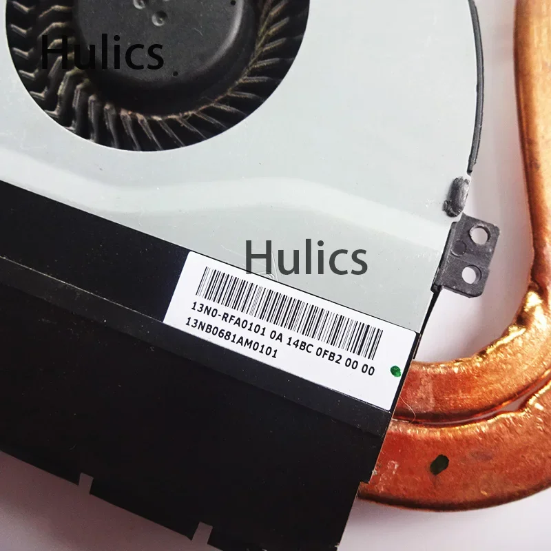 Hulics используется для Asus FX50J A550J X550J W50jk A550jk K550jk X550JD X550JK FH5900 радиатор процессора