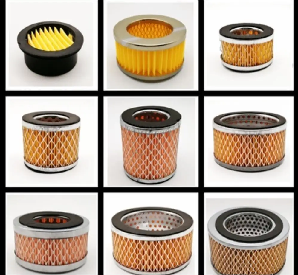 

Air Compressor Filter Element Silencer Yellow Muffler Filter Vacuum Cleaner Pump Element Inside Air Filter 1pc
