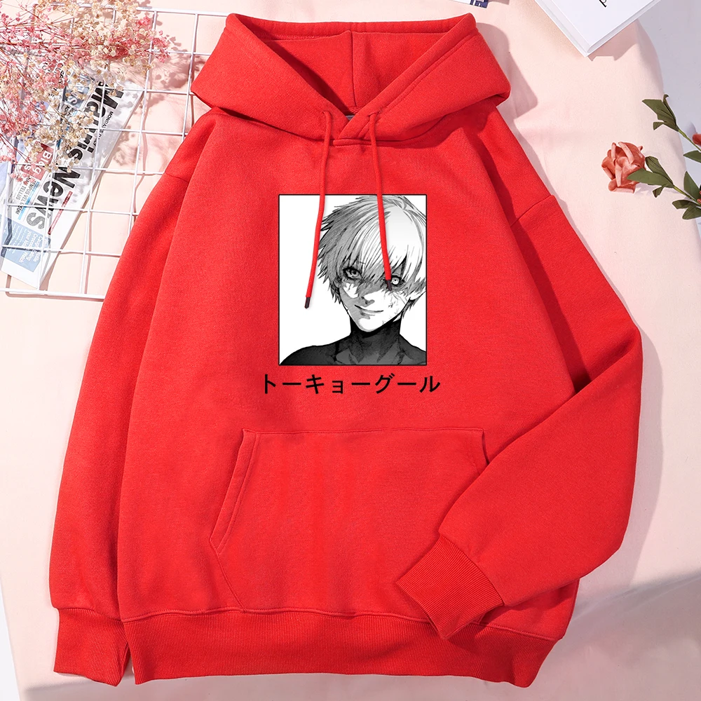 

Ken Kaneki Tokyo Ghoul Print Man Hoody Fashion Oversize Pullover Street Full Sleeve Sweatshirt Simple Comfortable Male Sweatwear