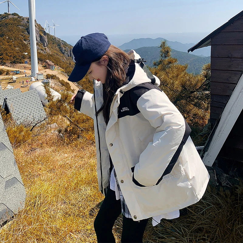 2022 winter new tooling style Pie Overcome Cotton Padded Small Thick Cotton Coat Men Jacket  Men Clothing  Winter Jacket Men