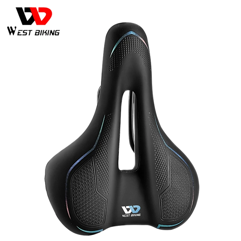 

WEST BIKING MTB Comfortable Bike Saddle Shock Absorber Versatile Saddle Road Bike Commuter Bike Seat Specialized Bicycle Parts
