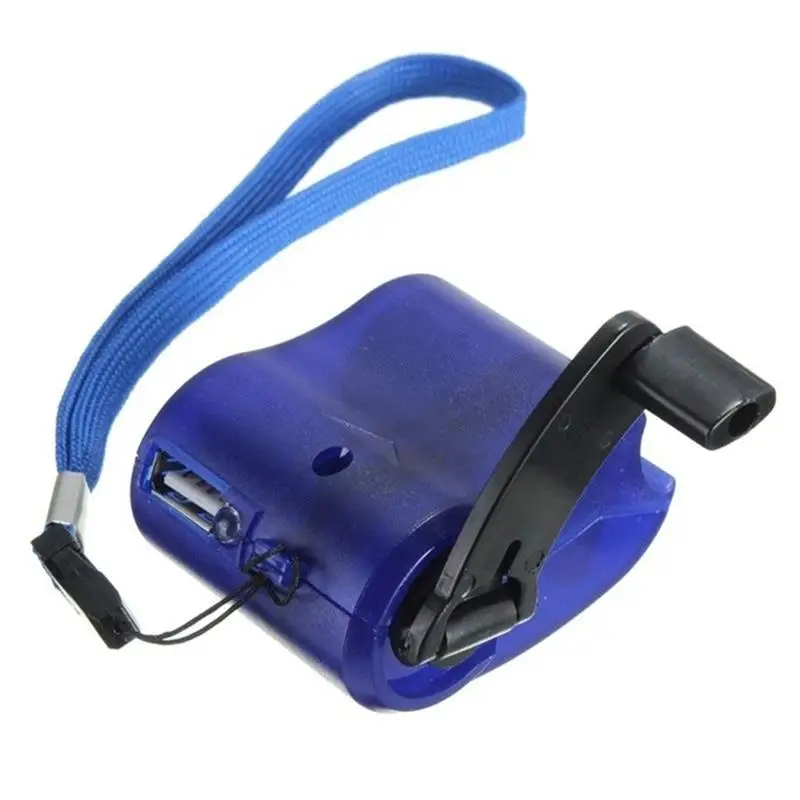 hand crank power dynamo usb emergency phone charger portable multi tool for phone camping travel charger outdoor survival tools free global shipping