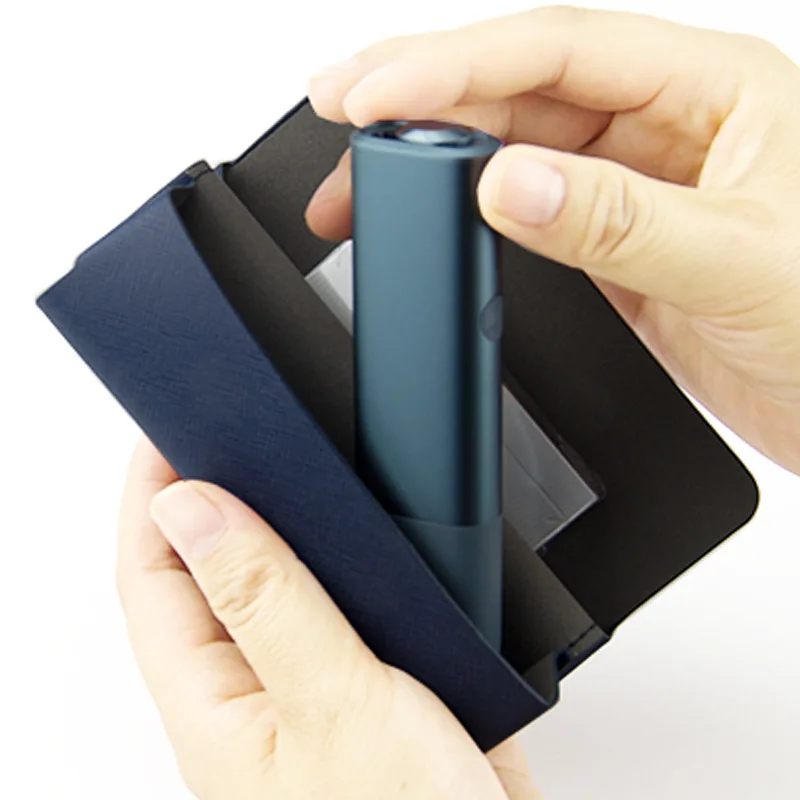 

Однотонный чехол для IQOS ILUMA ONE из искусственной кожи