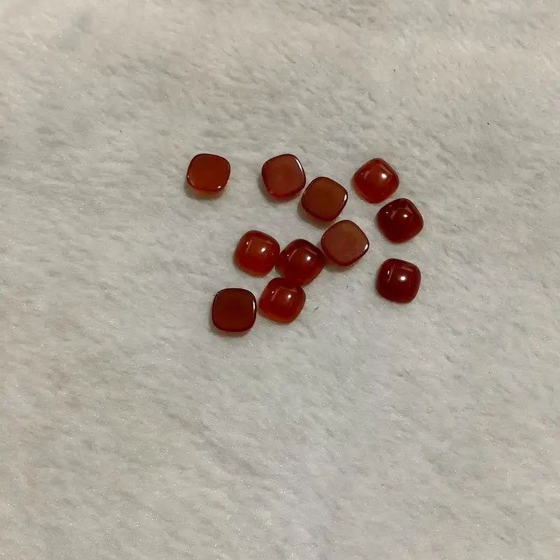 PANGEM-оптовая продажа 5 шт./упаковка натуральный красный агат сердолик 8 мм 10