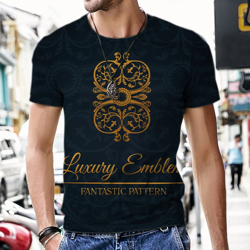 

Men's T-shirts Male Fashion Funny Oversized Tees Short Sleeve Hip Hop Tops Breathable Clothes Casual Harajuku Cool 3D Print