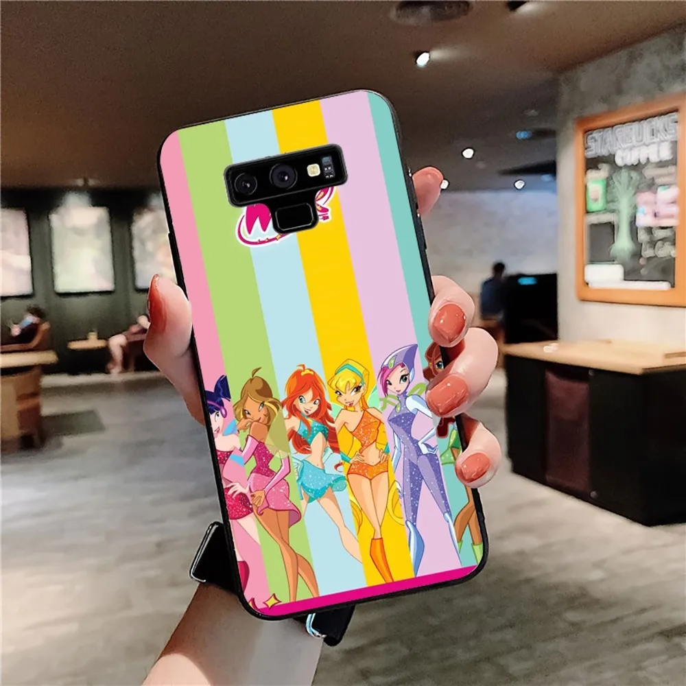 Girl W-Winxs C-clubs Phone Case For Samsung Note 8 9 10 20 Pro Plus Lite M 11 30 21 31 51 A 22 42 02 03