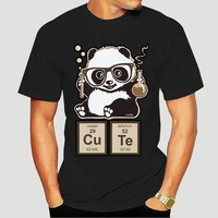 chemistry panda t shirt for men plus size men cotton tees streetwear 4021x