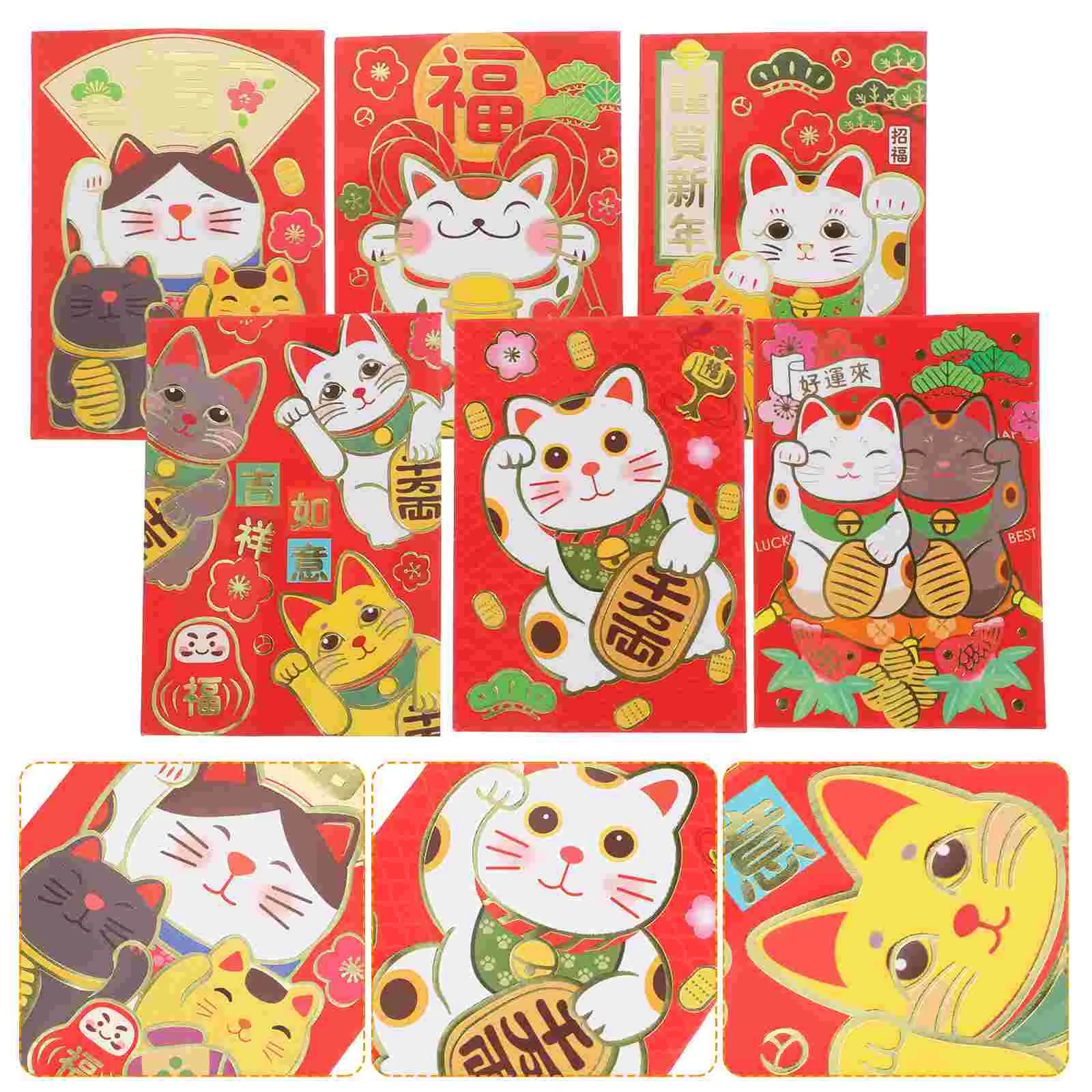 

Конверты для денег, 24 шт., Свадебный держатель, красный пакет, подарок на день рождения, Новогодние бумажные сувениры китайской невесты