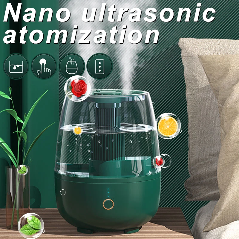 

Увлажнитель воздуха ультразвуковой большой емкости с пультом ДУ, л