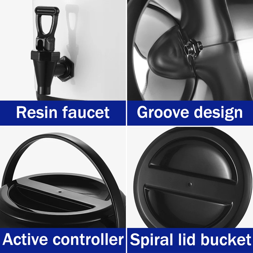 XEOLEO 6L диспенсер для горячих и холодных напитков изолированное ведро из