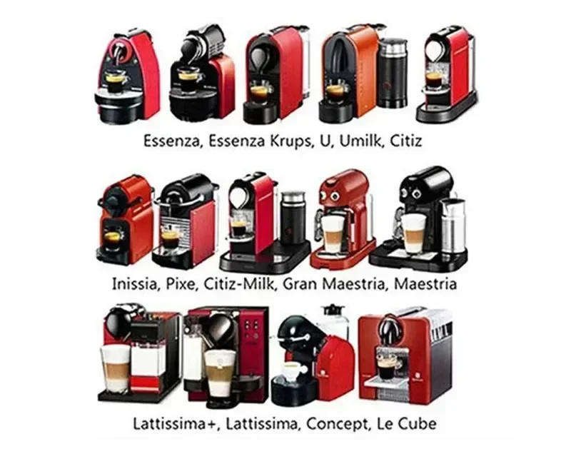 Многоразовые кофейные капсулы для кофемашины Nespresso herbruiknaked hervulnaked Tassimo De Cafe Recargables