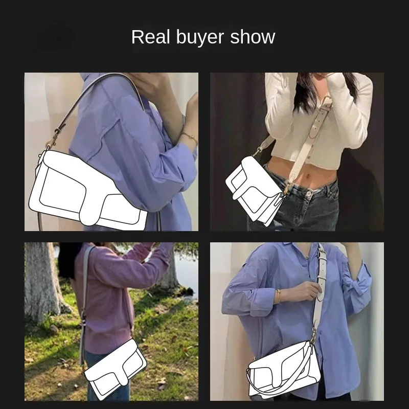 Bag strap replacement wine god wide shoulder strap accessories bag crossbody underarm backpack strap armpit for women's bag