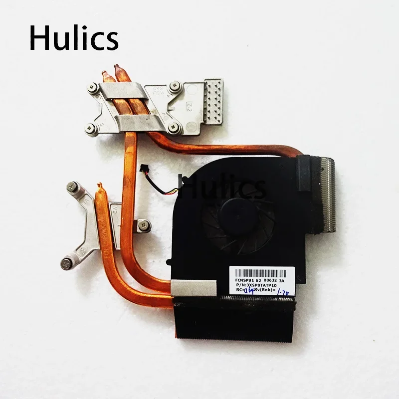 Охлаждающий вентилятор Hulics для ноутбука HP Envy 17 17-1000 17-1100 3XSP8TATP10 кулер радиатор