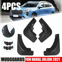 mudguards for haval jolion 2021 car fender cover flares splash guard mud flaps car styling mudflaps car accessories