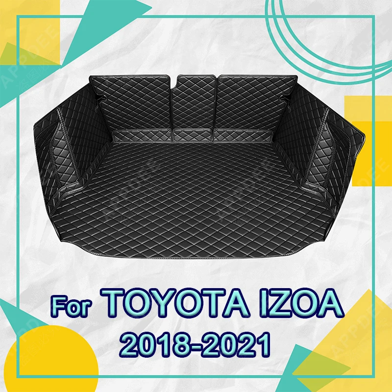 Автомобильный коврик для багажника с полным покрытием Toyota IZOA 2018-2021 20 19