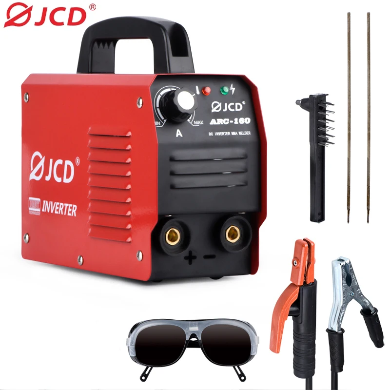 

Сварочный аппарат JCD DC ARC/MIG, 220 В, IGBT MMA, 160/200 А, для домашних начинающих