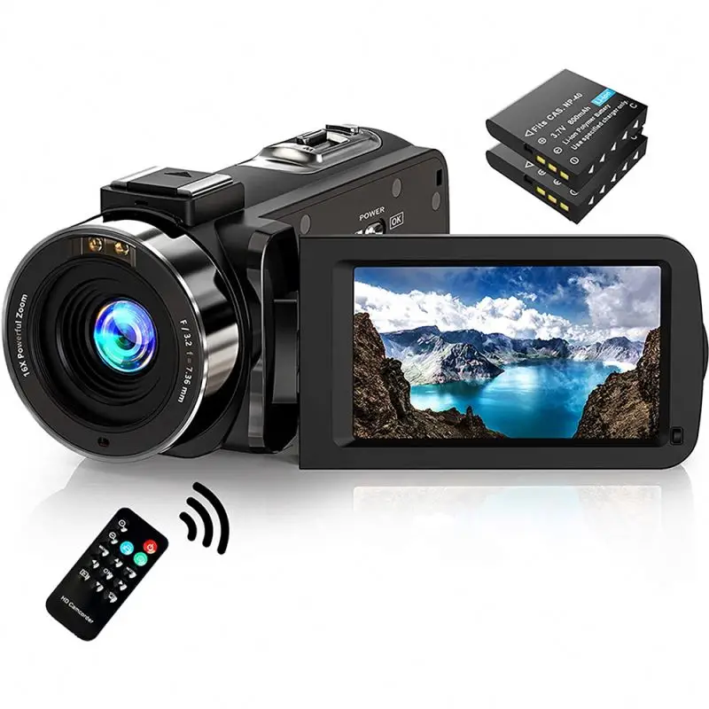 

Amazon hot seller 36MP 3.0 inch Touch Screen vlog video camera Night Vision IR 16X Digital ZOOM wifi vlogging camera for youtube