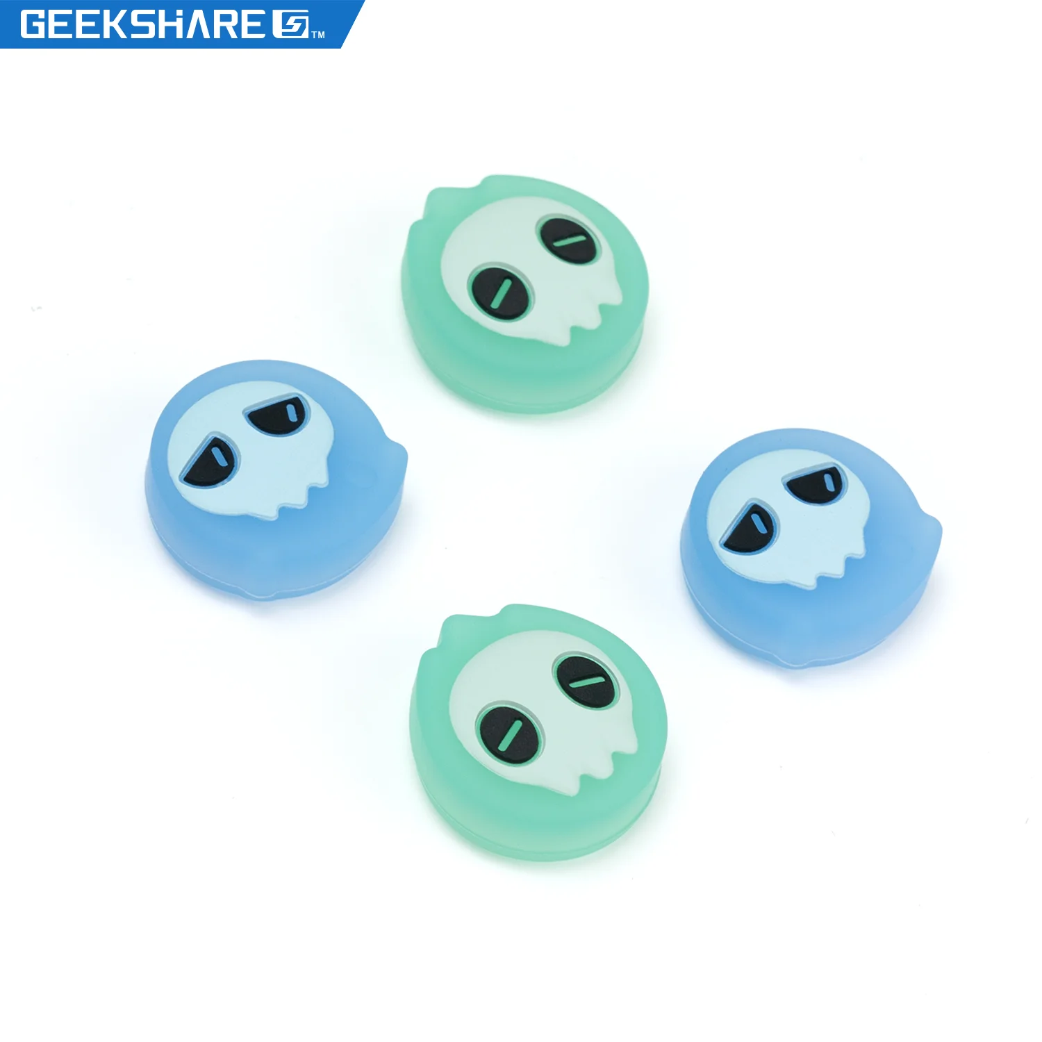 

GeekShare Official Thumb Grips Nintendo Switch Silicone Joy-con Joystick Caps For Switch Oled Protective Cover For Switch Lite