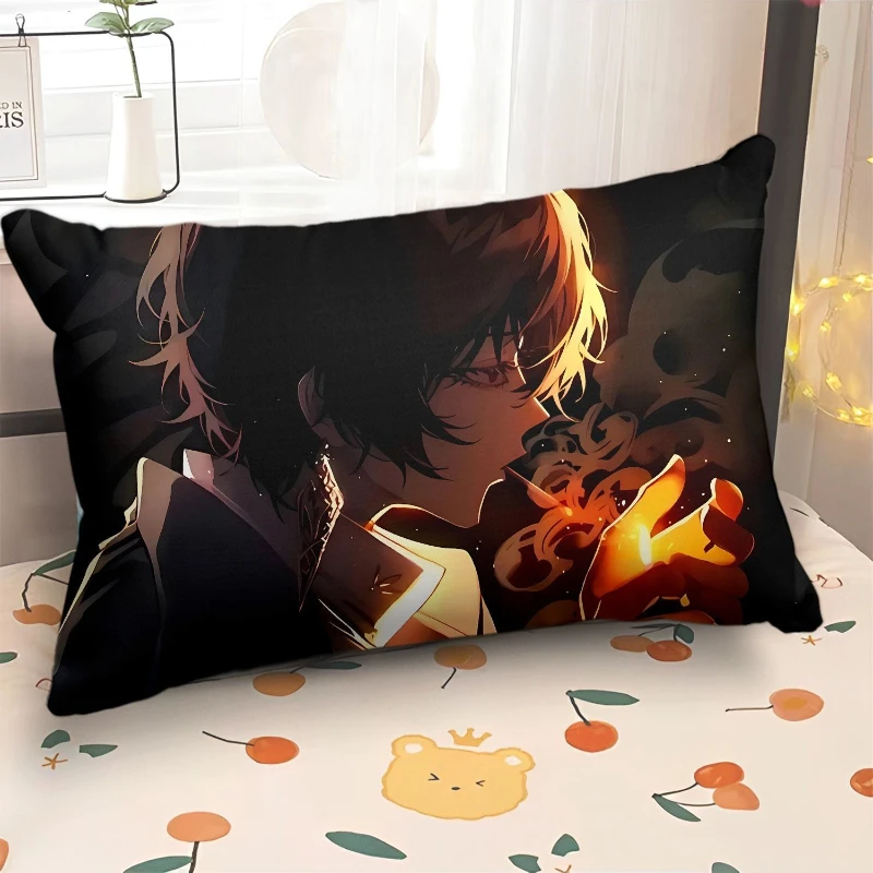 Фото Bungo Stray Dogs Osamu Dazai Atsushi Nakajima креативная подушка для тела с героями мультфильмов аниме для спальни, декор для общежития №3