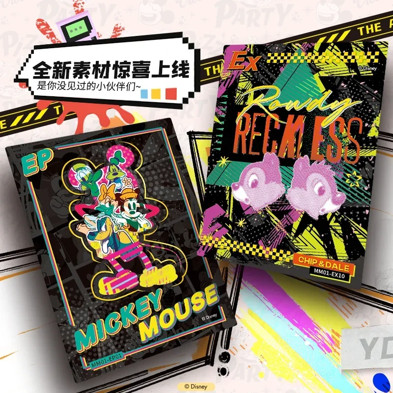 Подлинная карта Disney с Микки и Маусом Дональд Дак Гуфи Граф редкая анимационная