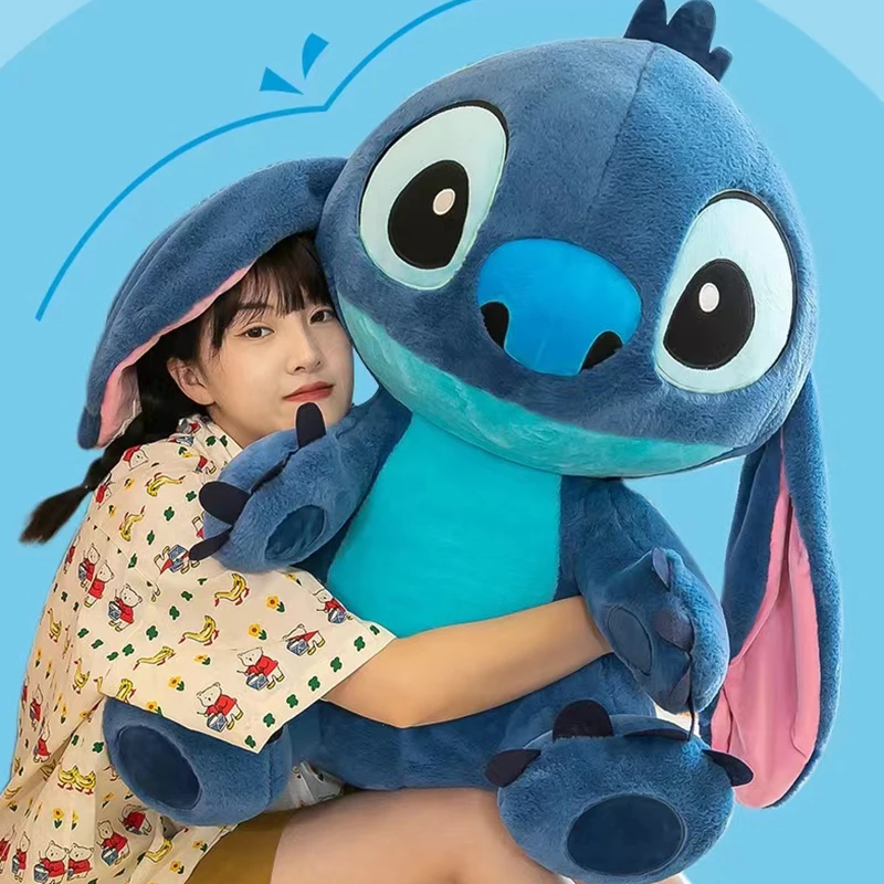 Anime Lilo & Stitch Stuffed Anime Figure Doll Stich Plush Doll Xmas Kid Gif