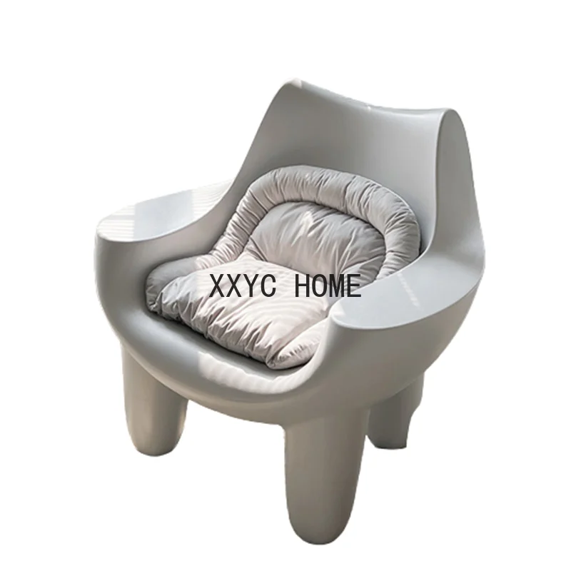 Пластиковые стулья для спальни гостиной современные маленькие дизайнерские