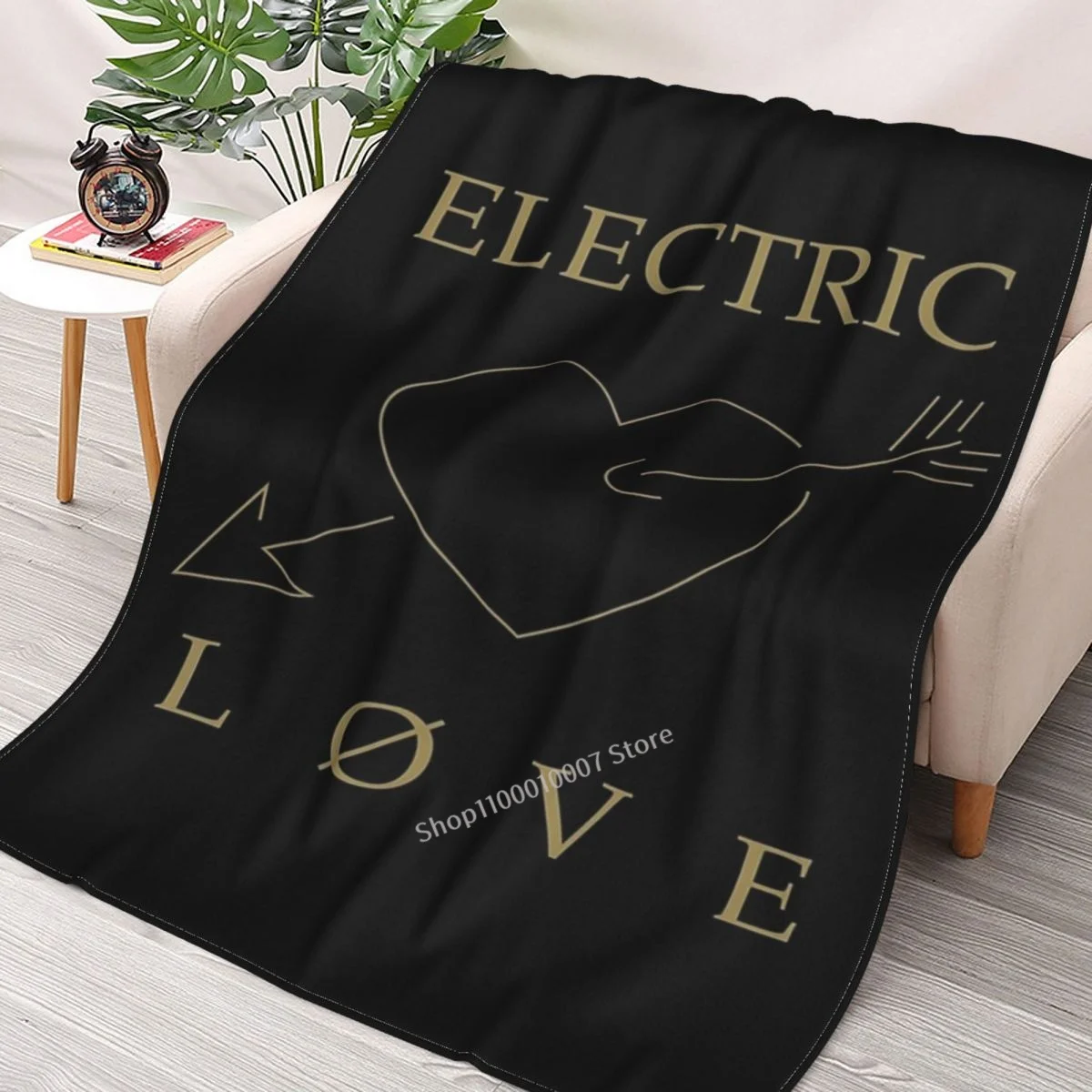 

BORNS - Electric Love Throw Blanket 3D printed sofa bedroom decorative blanket children adult Christmas gift