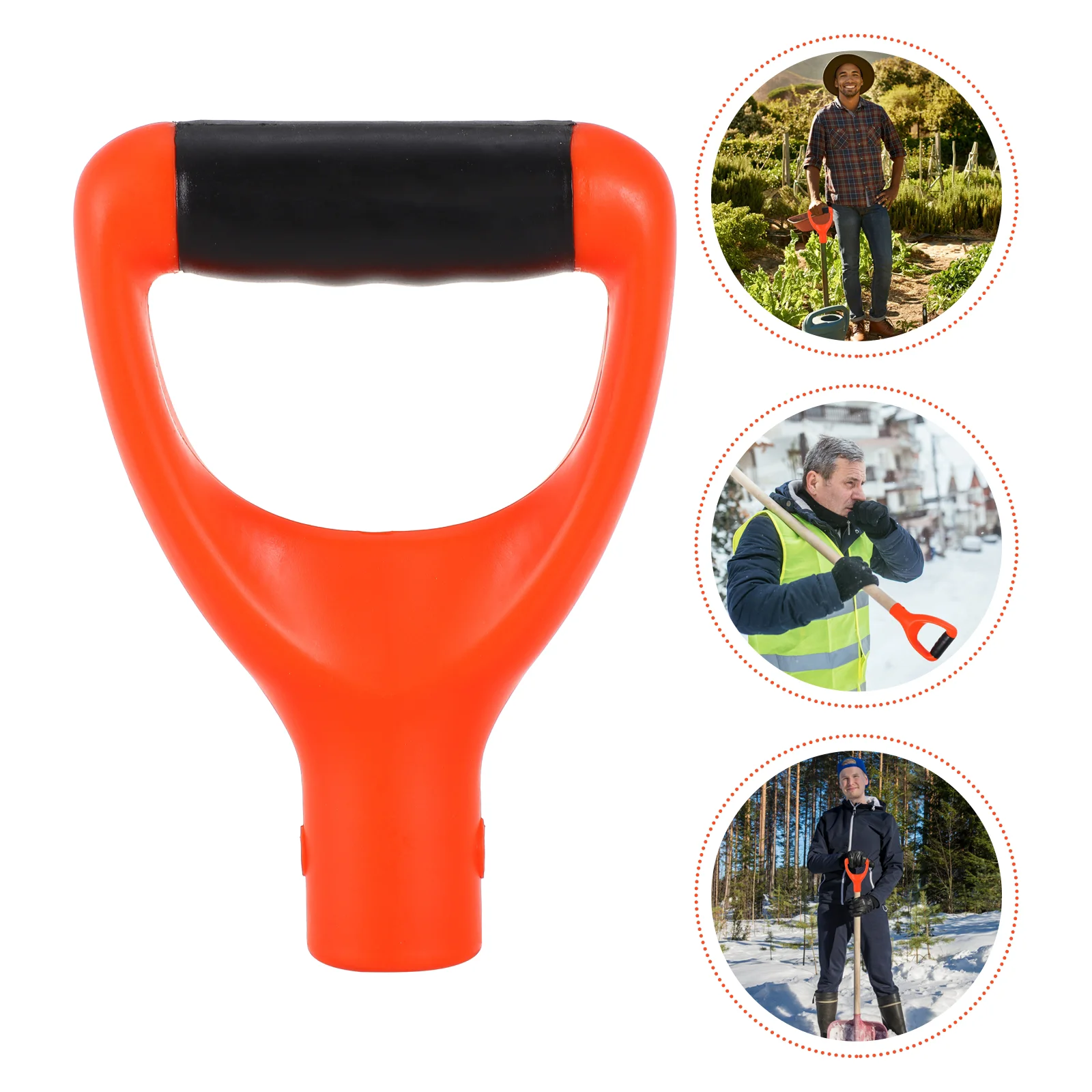 

1Pc Snow Shovel Replacement Handle Digging Raking Tool Handle Accessory