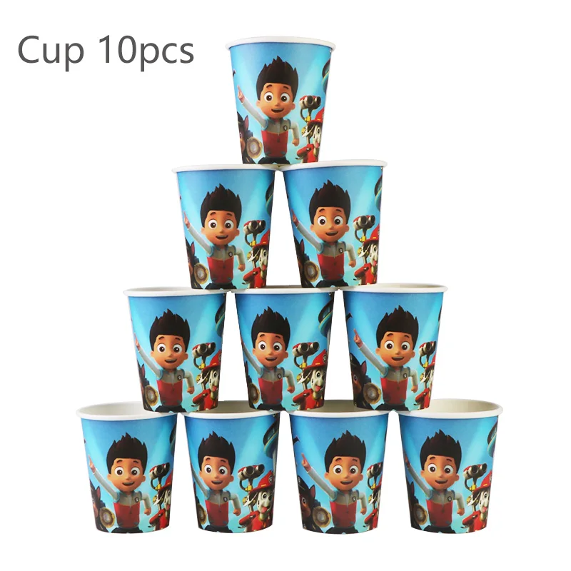 Детский фон Щенячий патруль 120*80 см |