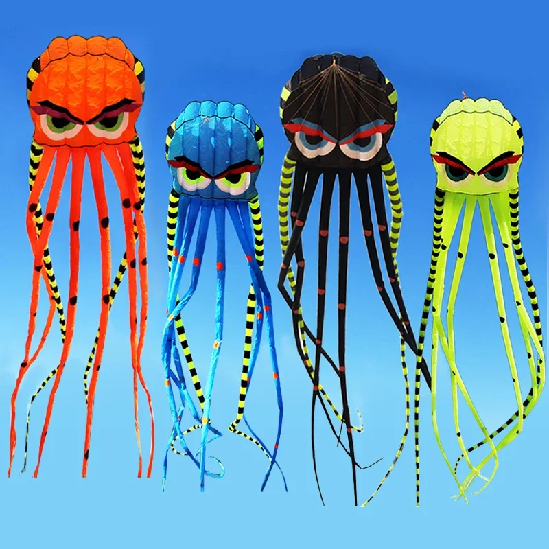 3D-воздушный змей-осьминог 8 метров с большим программным обеспечением легкий в