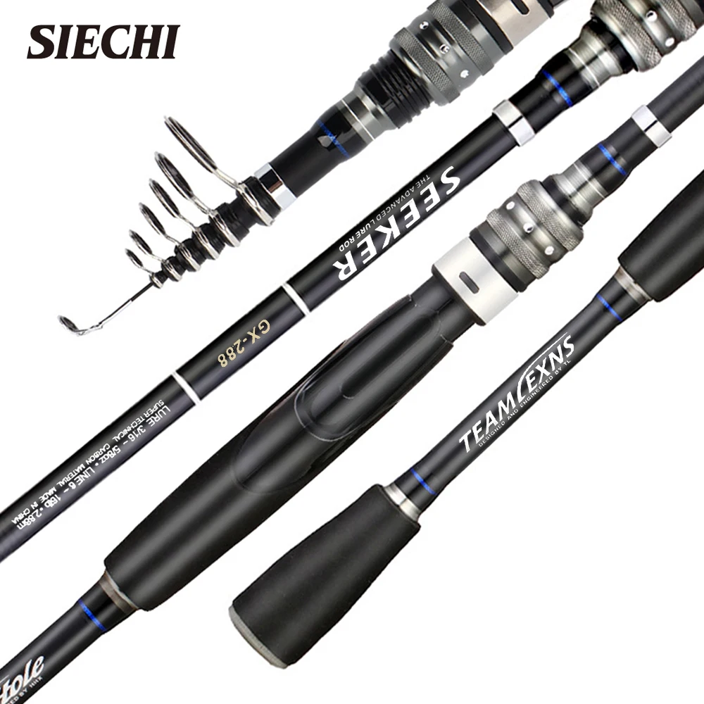 Телескопическая карбоновая удочка Hlur