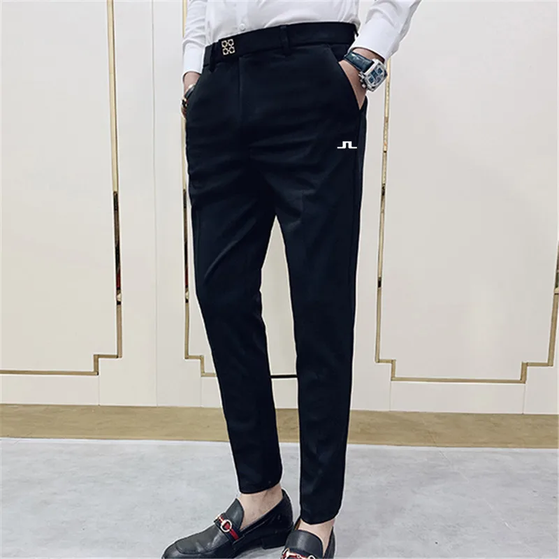Golf Pants Men Autumn Men's Golf Clothing Pants Casual Pants Golf Clothes Men's Clothies J.LINDEBERG Golf Wear Men Pants Horse